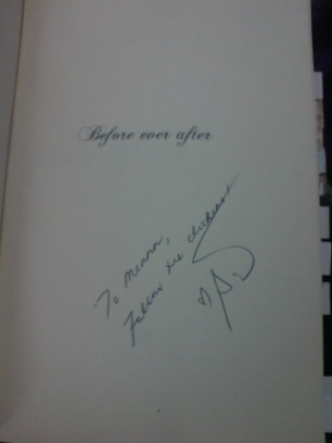 Before Ever After signed