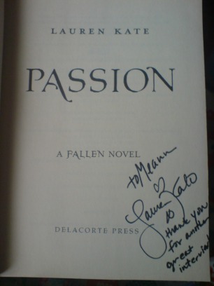 Signed "Passion"